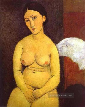  1917 - SitzAkt 1917 Amedeo Modigliani